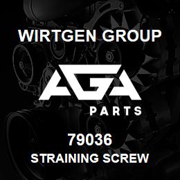 79036 Wirtgen Group STRAINING SCREW | AGA Parts