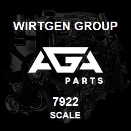 7922 Wirtgen Group SCALE | AGA Parts