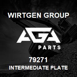 79271 Wirtgen Group INTERMEDIATE PLATE | AGA Parts