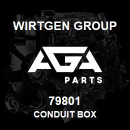 79801 Wirtgen Group CONDUIT BOX | AGA Parts