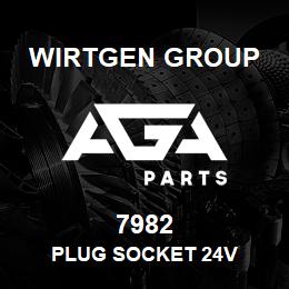 7982 Wirtgen Group PLUG SOCKET 24V | AGA Parts