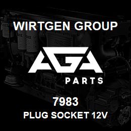 7983 Wirtgen Group PLUG SOCKET 12V | AGA Parts