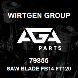 79855 Wirtgen Group SAW BLADE FB14 FT120 SK614 | AGA Parts