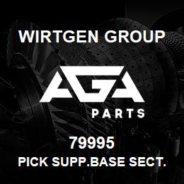 79995 Wirtgen Group PICK SUPP.BASE SECT.HT3 185 LE | AGA Parts