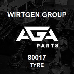 80017 Wirtgen Group TYRE | AGA Parts