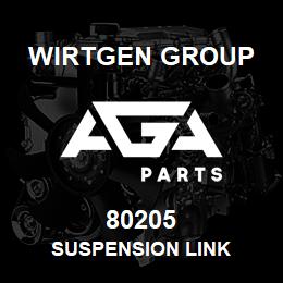 80205 Wirtgen Group SUSPENSION LINK | AGA Parts