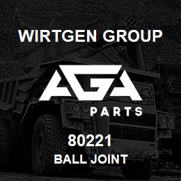 80221 Wirtgen Group BALL JOINT | AGA Parts