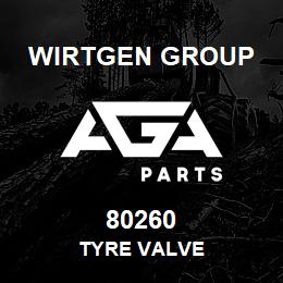 80260 Wirtgen Group TYRE VALVE | AGA Parts