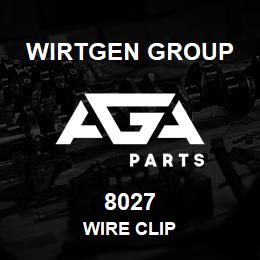 8027 Wirtgen Group WIRE CLIP | AGA Parts