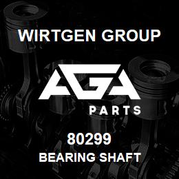 80299 Wirtgen Group BEARING SHAFT | AGA Parts