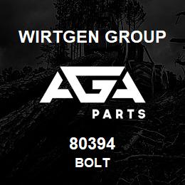 80394 Wirtgen Group BOLT | AGA Parts