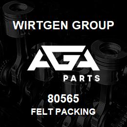 80565 Wirtgen Group FELT PACKING | AGA Parts