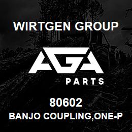 80602 Wirtgen Group BANJO COUPLING,ONE-PIECE BOLT | AGA Parts