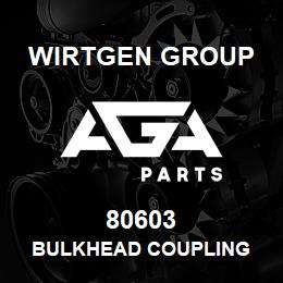 80603 Wirtgen Group BULKHEAD COUPLING | AGA Parts