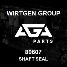 80607 Wirtgen Group SHAFT SEAL | AGA Parts