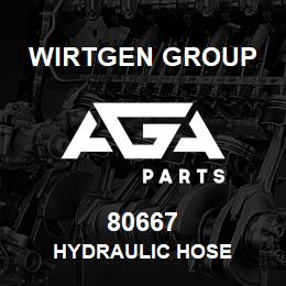 80667 Wirtgen Group HYDRAULIC HOSE | AGA Parts