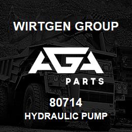 80714 Wirtgen Group HYDRAULIC PUMP | AGA Parts