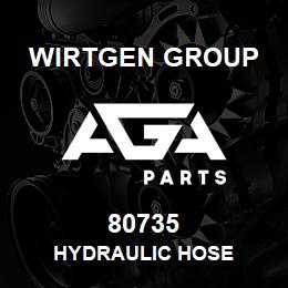 80735 Wirtgen Group HYDRAULIC HOSE | AGA Parts