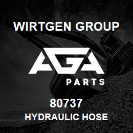 80737 Wirtgen Group HYDRAULIC HOSE | AGA Parts