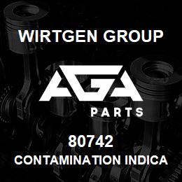 80742 Wirtgen Group CONTAMINATION INDICATOR | AGA Parts