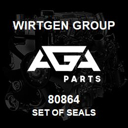 80864 Wirtgen Group SET OF SEALS | AGA Parts