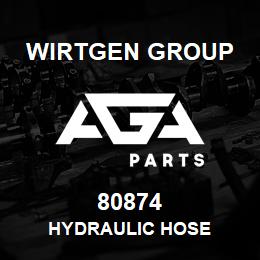 80874 Wirtgen Group HYDRAULIC HOSE | AGA Parts