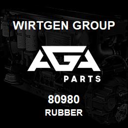 80980 Wirtgen Group RUBBER | AGA Parts