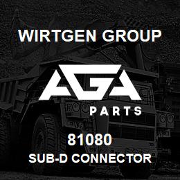 81080 Wirtgen Group SUB-D CONNECTOR | AGA Parts