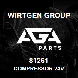 81261 Wirtgen Group COMPRESSOR 24V | AGA Parts