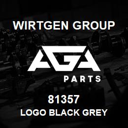 81357 Wirtgen Group LOGO BLACK GREY | AGA Parts