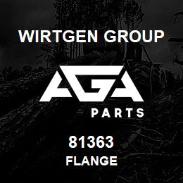 81363 Wirtgen Group FLANGE | AGA Parts