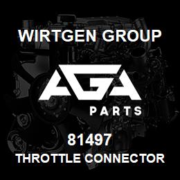 81497 Wirtgen Group THROTTLE CONNECTOR | AGA Parts