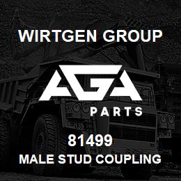 81499 Wirtgen Group MALE STUD COUPLING | AGA Parts