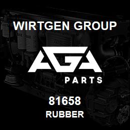 81658 Wirtgen Group RUBBER | AGA Parts