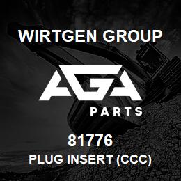 81776 Wirtgen Group PLUG INSERT (CCC) | AGA Parts