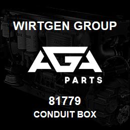 81779 Wirtgen Group CONDUIT BOX | AGA Parts