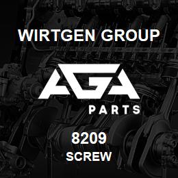 8209 Wirtgen Group SCREW | AGA Parts