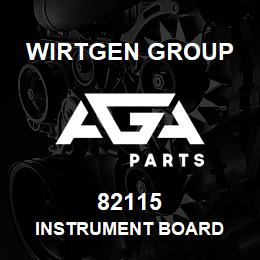 82115 Wirtgen Group INSTRUMENT BOARD | AGA Parts