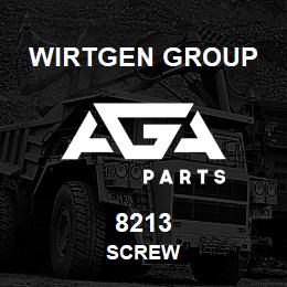 8213 Wirtgen Group SCREW | AGA Parts