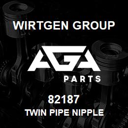 82187 Wirtgen Group TWIN PIPE NIPPLE | AGA Parts