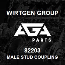 82203 Wirtgen Group MALE STUD COUPLING | AGA Parts