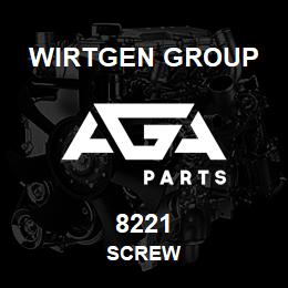 8221 Wirtgen Group SCREW | AGA Parts