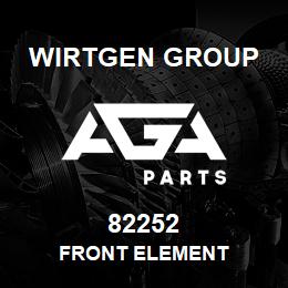 82252 Wirtgen Group FRONT ELEMENT | AGA Parts