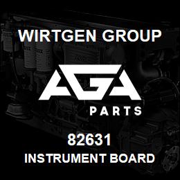 82631 Wirtgen Group INSTRUMENT BOARD | AGA Parts