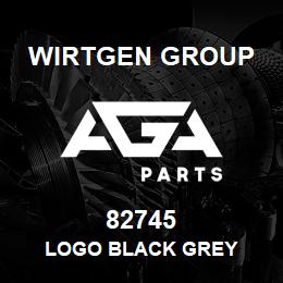 82745 Wirtgen Group LOGO BLACK GREY | AGA Parts