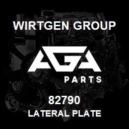 82790 Wirtgen Group LATERAL PLATE | AGA Parts