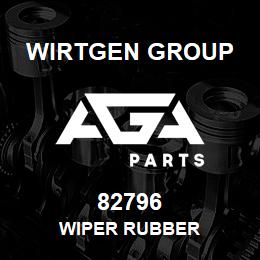 82796 Wirtgen Group WIPER RUBBER | AGA Parts