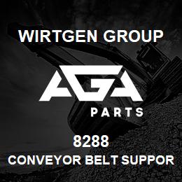 8288 Wirtgen Group CONVEYOR BELT SUPPORT | AGA Parts