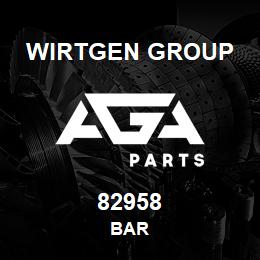 82958 Wirtgen Group BAR | AGA Parts