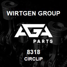 8318 Wirtgen Group CIRCLIP | AGA Parts